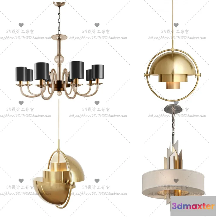 1139866 - Lights - Chandelier 3D Models - 0763