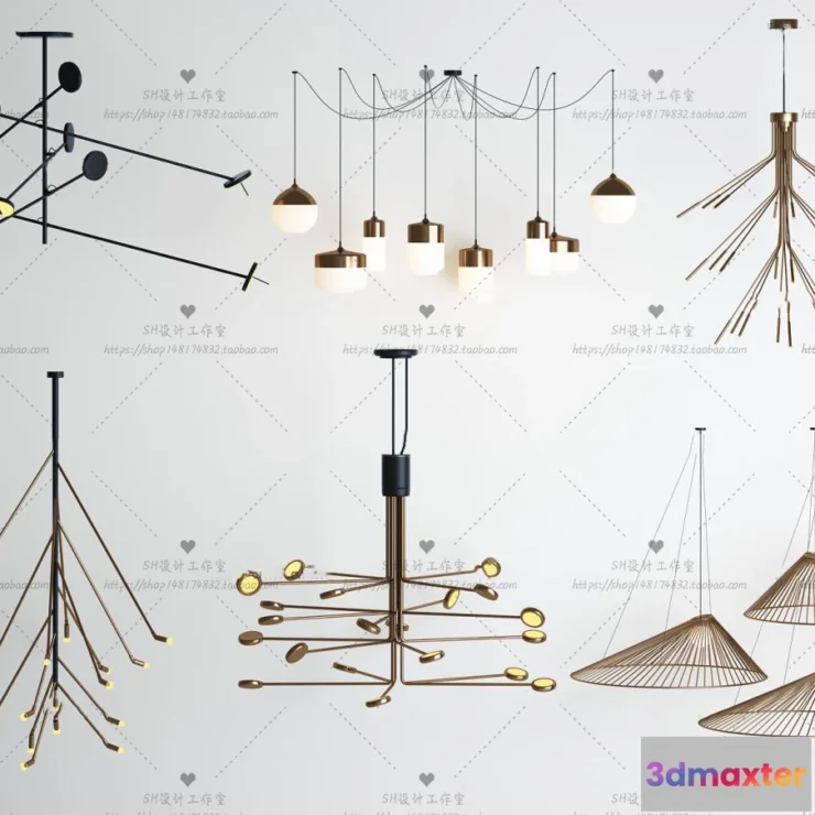 1139870 - Lights - Chandelier 3D Models - 0765