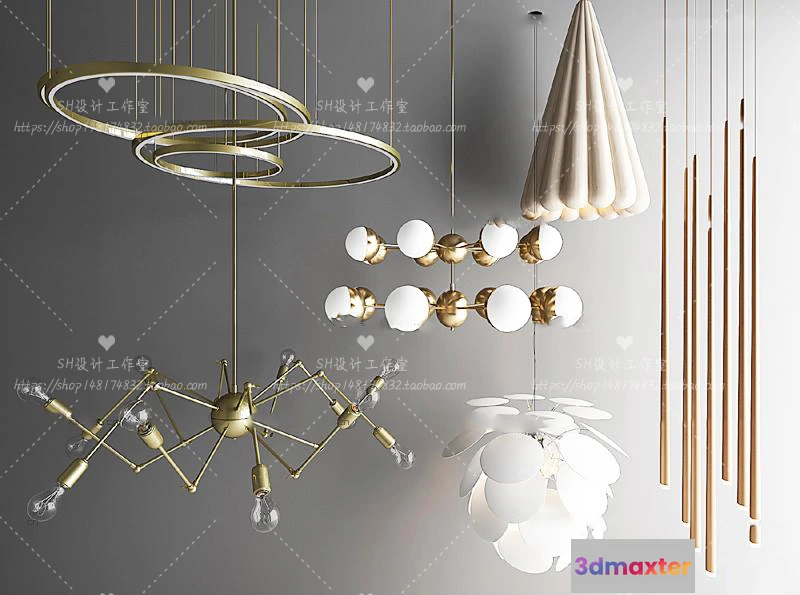 1139874 - Lights - Chandelier 3D Models - 0767