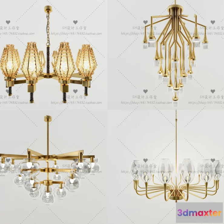 1139906 - Lights - Chandelier 3D Models - 0783