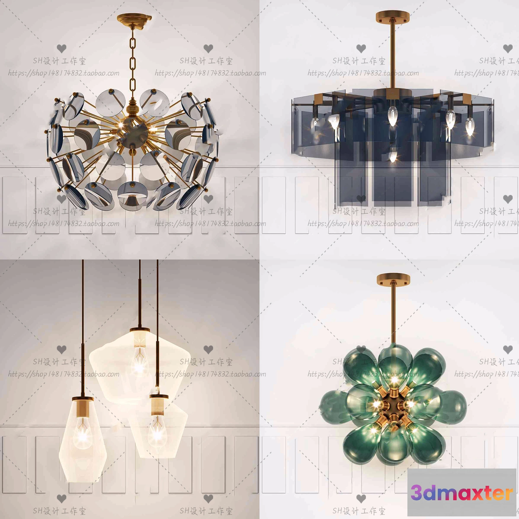 1139908 - Lights - Chandelier 3D Models - 0784