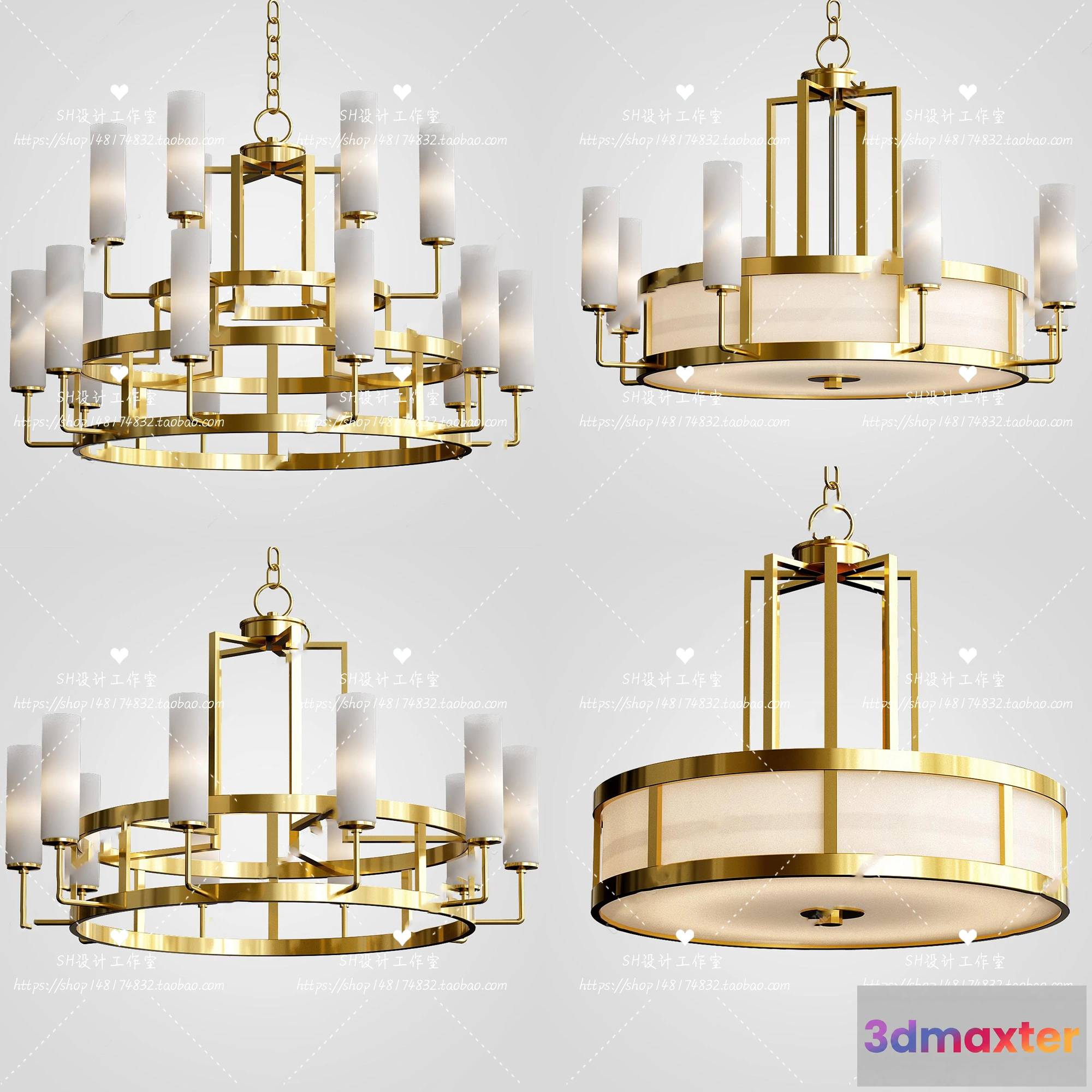 1139918 - Lights - Chandelier 3D Models - 0789