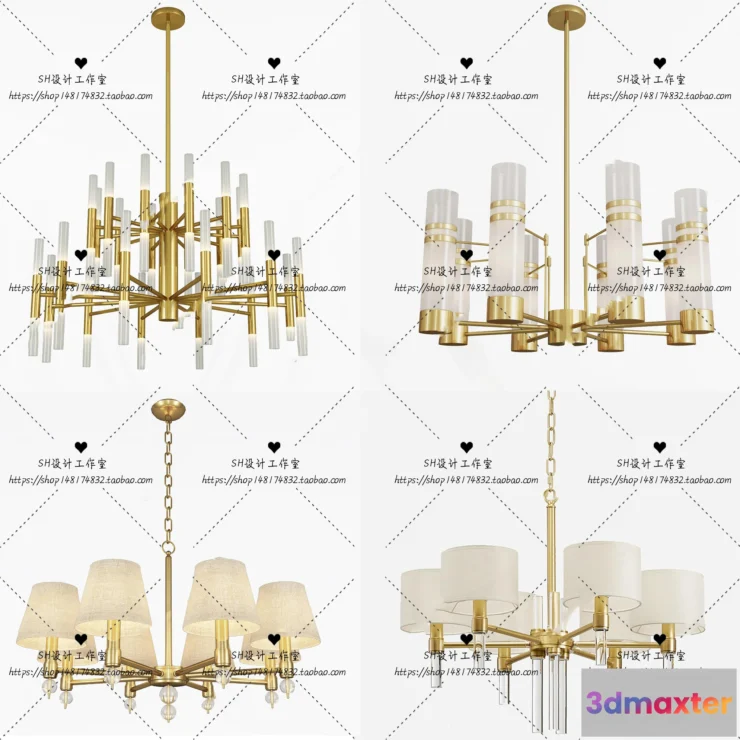 1139928 - Lights - Chandelier 3D Models - 0794