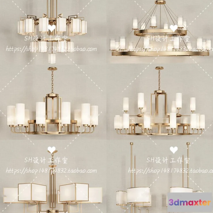 1139936 - Lights - Chandelier 3D Models - 0798