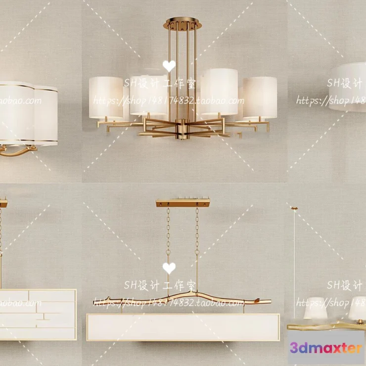 1139942 - Lights - Chandelier 3D Models - 0801
