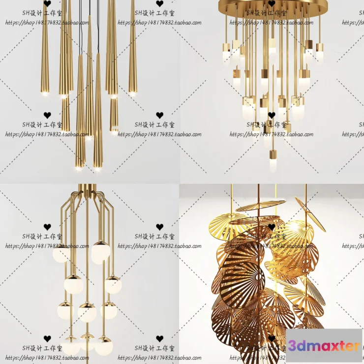 1139944 - Lights - Chandelier 3D Models - 0802