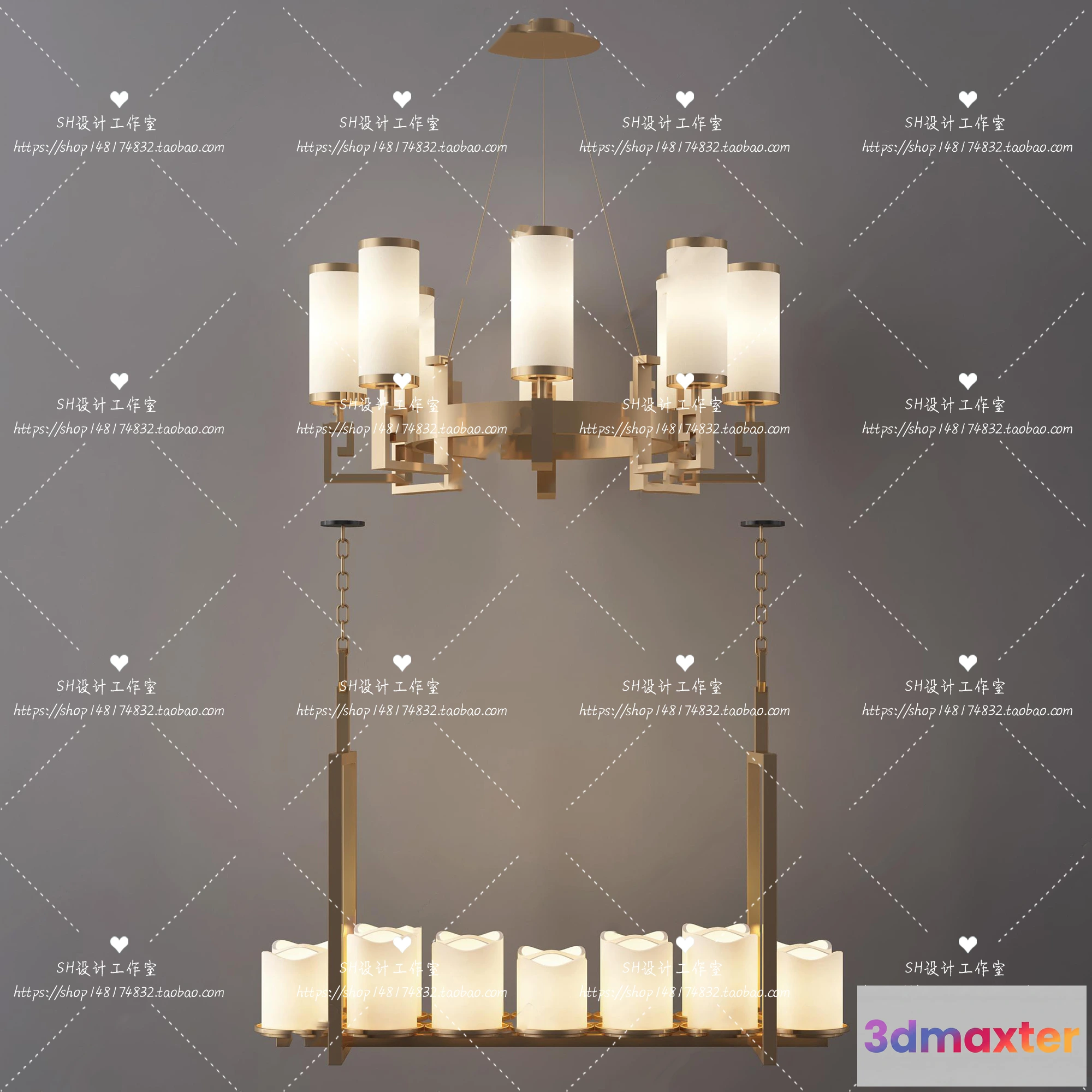 1139956 - Lights - Chandelier 3D Models - 0808