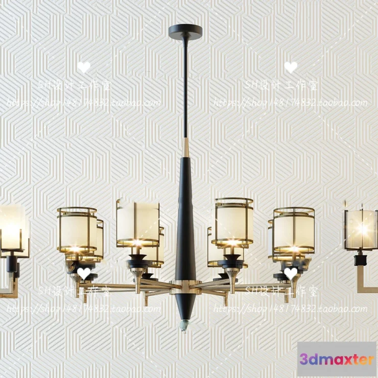 1139974 - Lights - Chandelier 3D Models - 0817