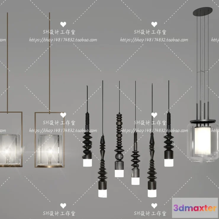1139982 - Lights - Chandelier 3D Models - 0821