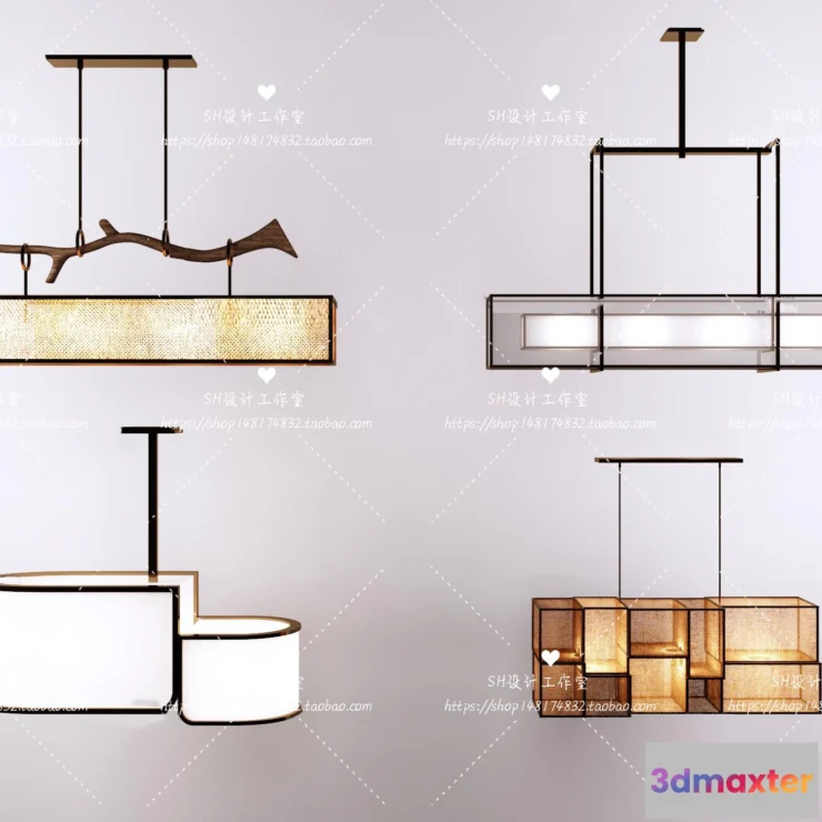 1139986 - Lights - Chandelier 3D Models - 0823