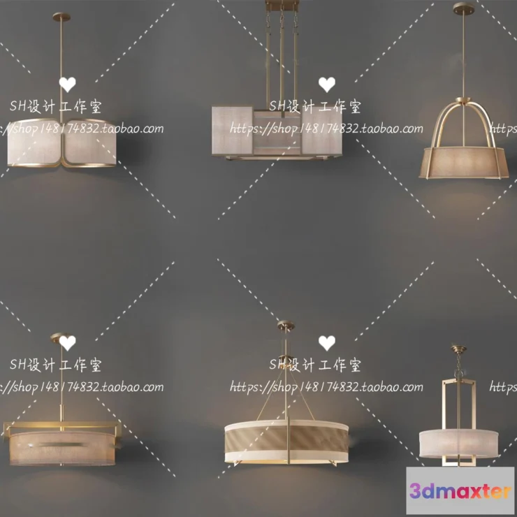 1139992 - Lights - Chandelier 3D Models - 0826