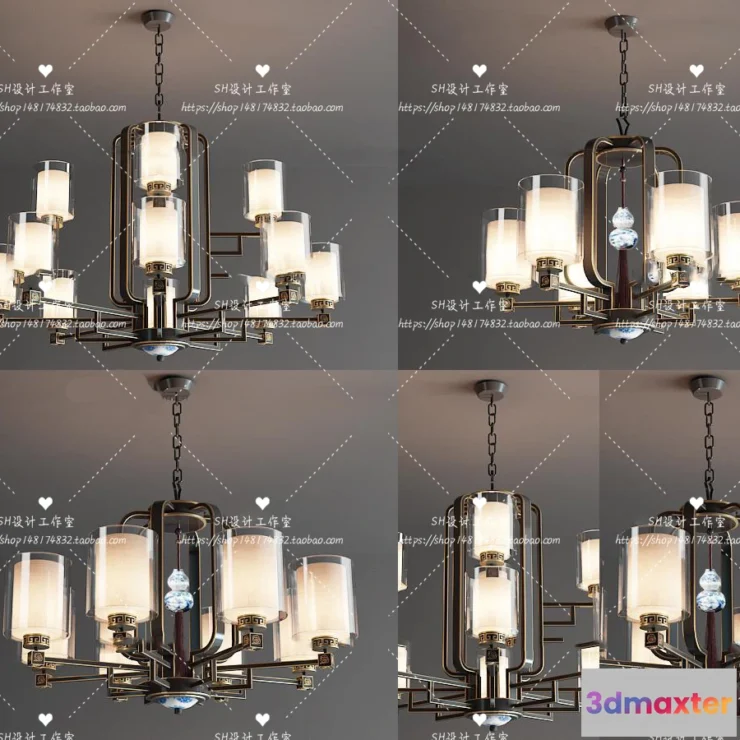 1139994 - Lights - Chandelier 3D Models - 0827