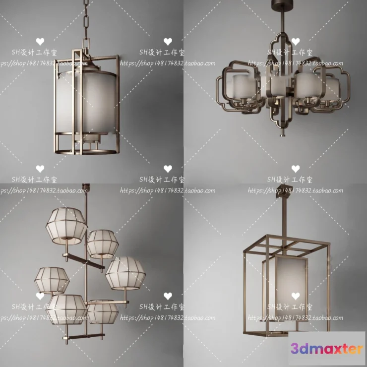 1140002 - Lights - Chandelier 3D Models - 0831