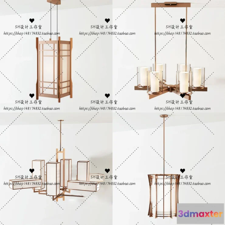 1140004 - Lights - Chandelier 3D Models - 0832