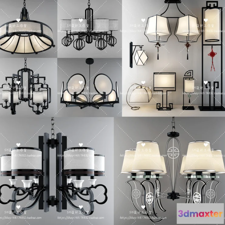 1140010 - Lights - Chandelier 3D Models - 0835