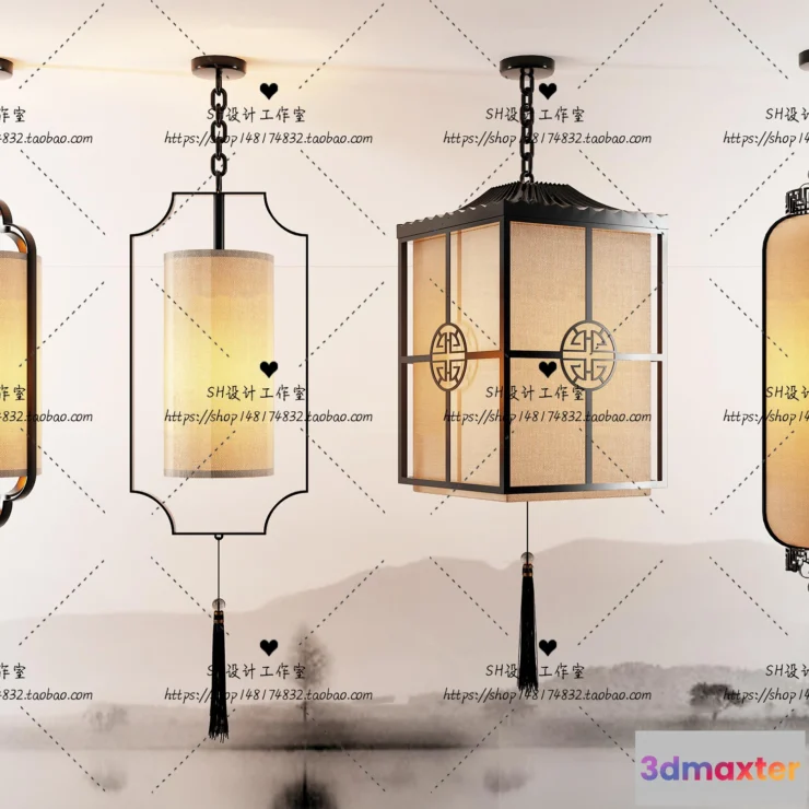 1140040 - Lights - Chandelier 3D Models - 0850