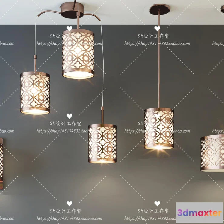 1140042 - Lights - Chandelier 3D Models - 0851