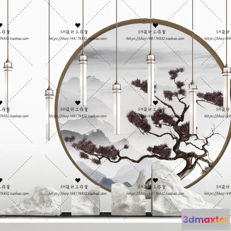 1140044 - Lights - Chandelier 3D Models - 0852