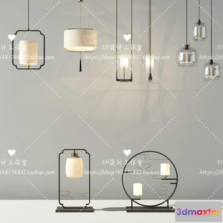 1140046 - Lights - Chandelier 3D Models - 0853