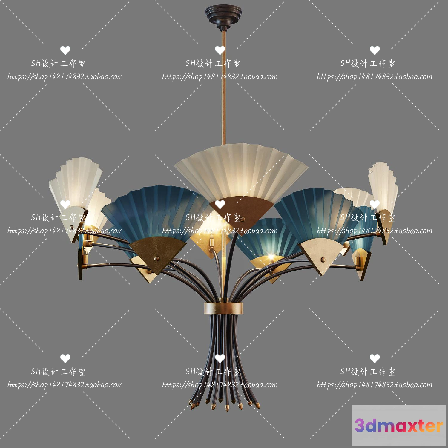 1140058 - Lights - Chandelier 3D Models - 0859