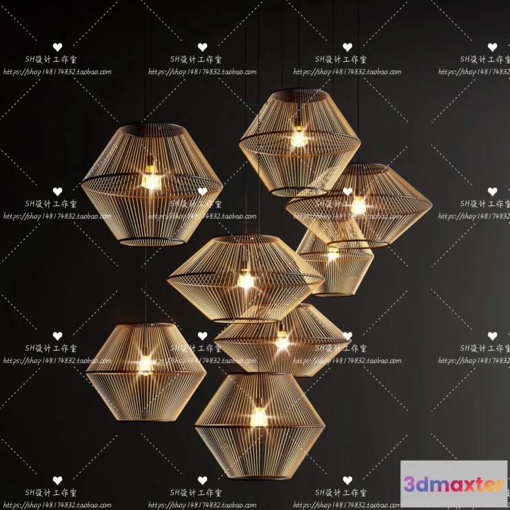 1140064 - Lights - Chandelier 3D Models - 0862