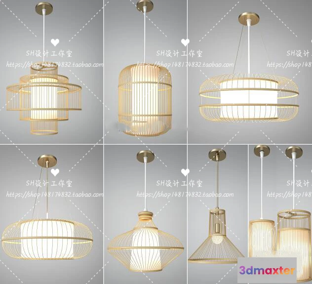 1140068 - Lights - Chandelier 3D Models - 0864
