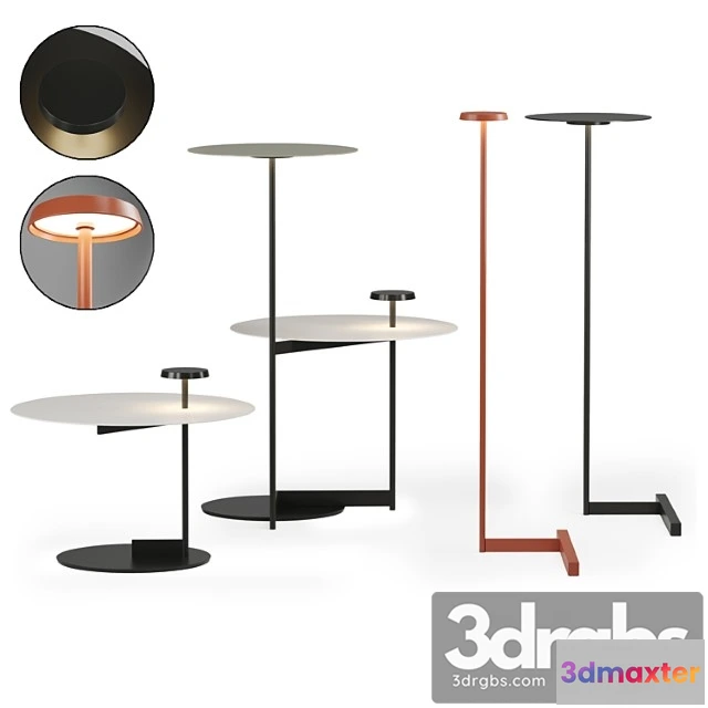 1044978 - Flat floor light by vibia