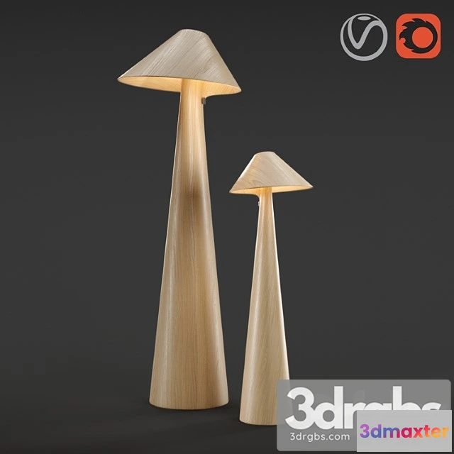 1045250 - Kino wood floor lamp