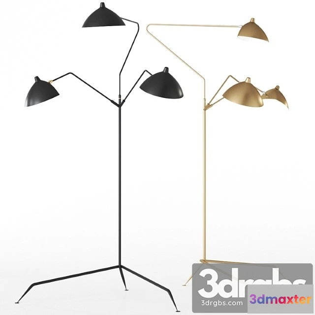 1045254 - L3b floor lamp by serge mouille