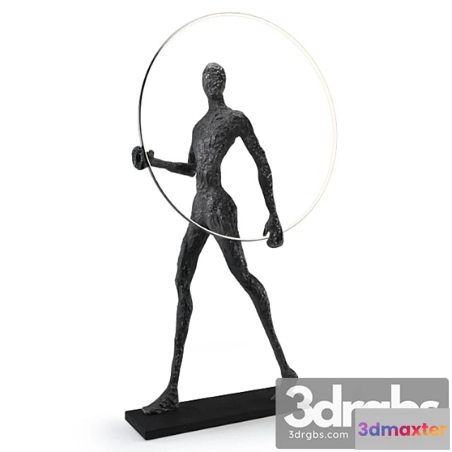 1045286 - Led man ring h215