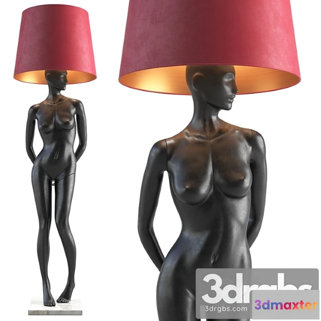 1045330 - Mannequin floor lamp rebekka