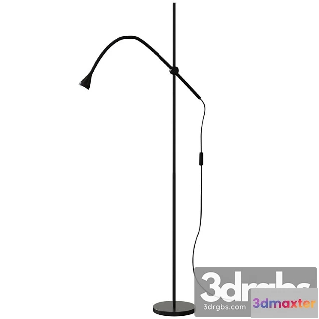 1045368 - Nävlinge nevlinge floor lamp, led, black