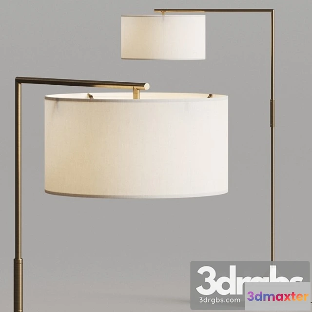 1045438 - Pottery barn joelle marble floor lamp