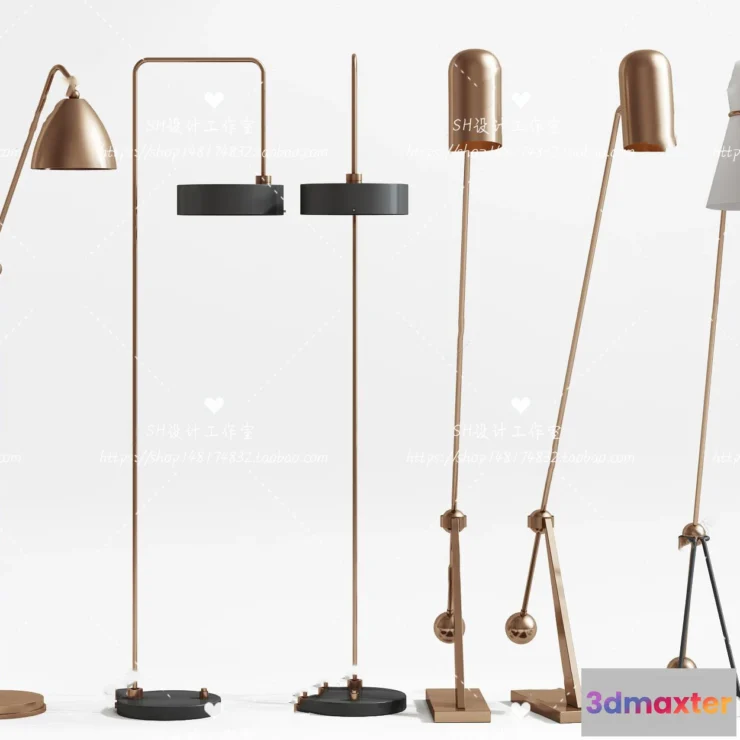 1140294 - Floor Lamps - 3D Models - 0003