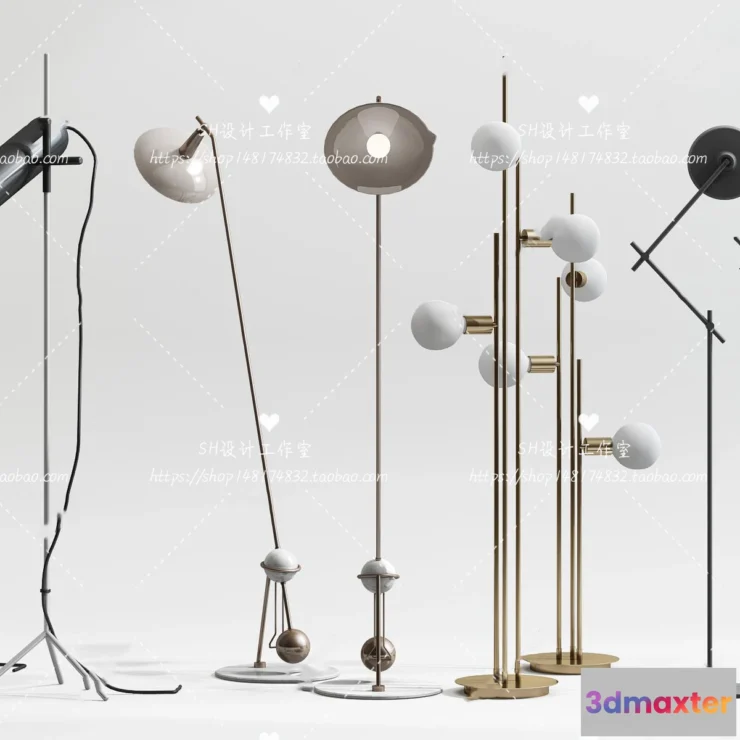 1140296 - Floor Lamps - 3D Models - 0004