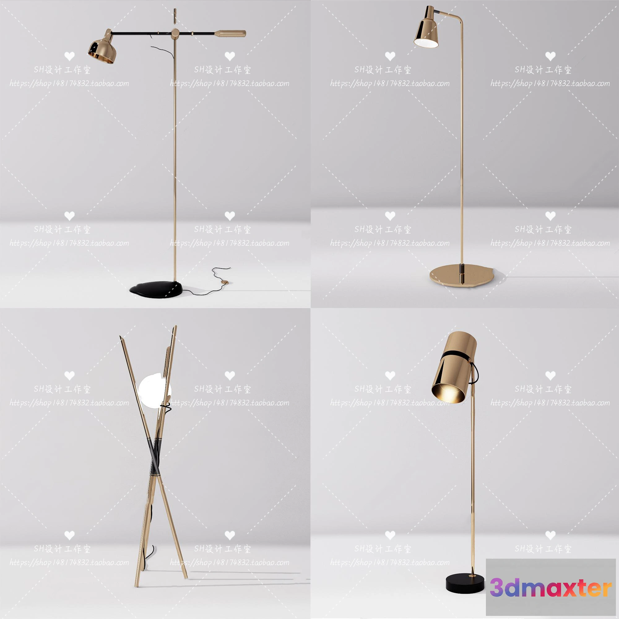 1140314 - Floor Lamps - 3D Models - 0013