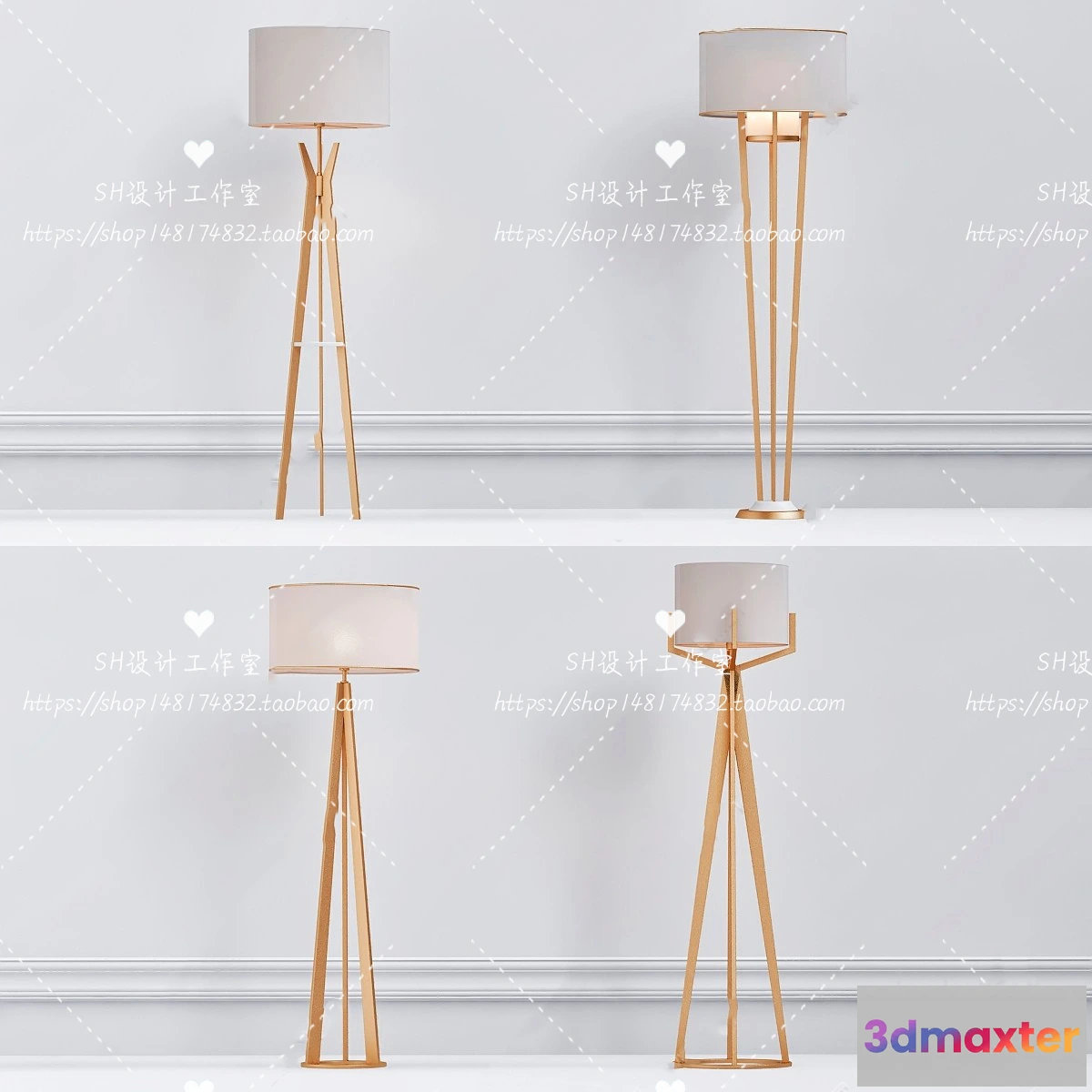 1140320 - Floor Lamps - 3D Models - 0016