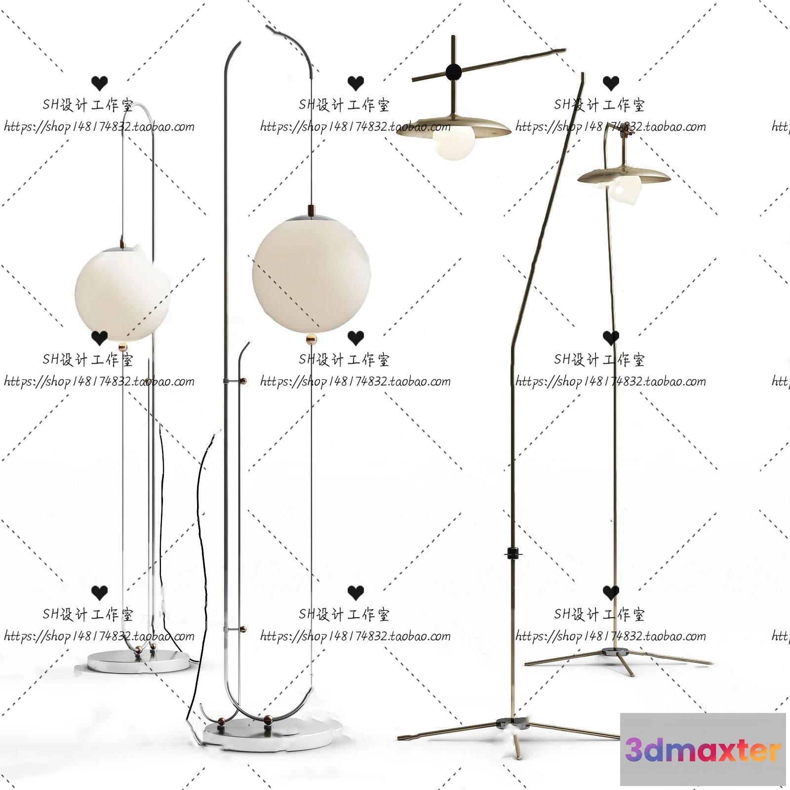 1140322 - Floor Lamps - 3D Models - 0017