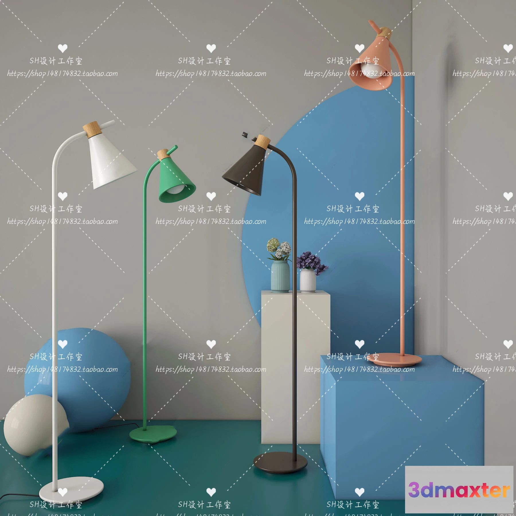 1140332 - Floor Lamps - 3D Models - 0022