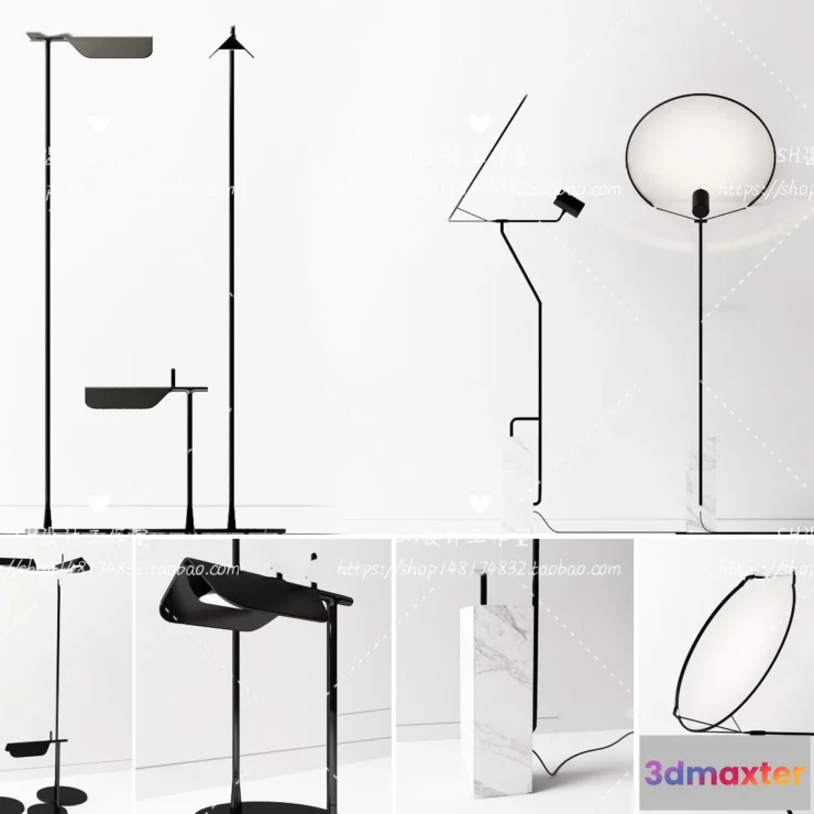 1140362 - Floor Lamps - 3D Models - 0037