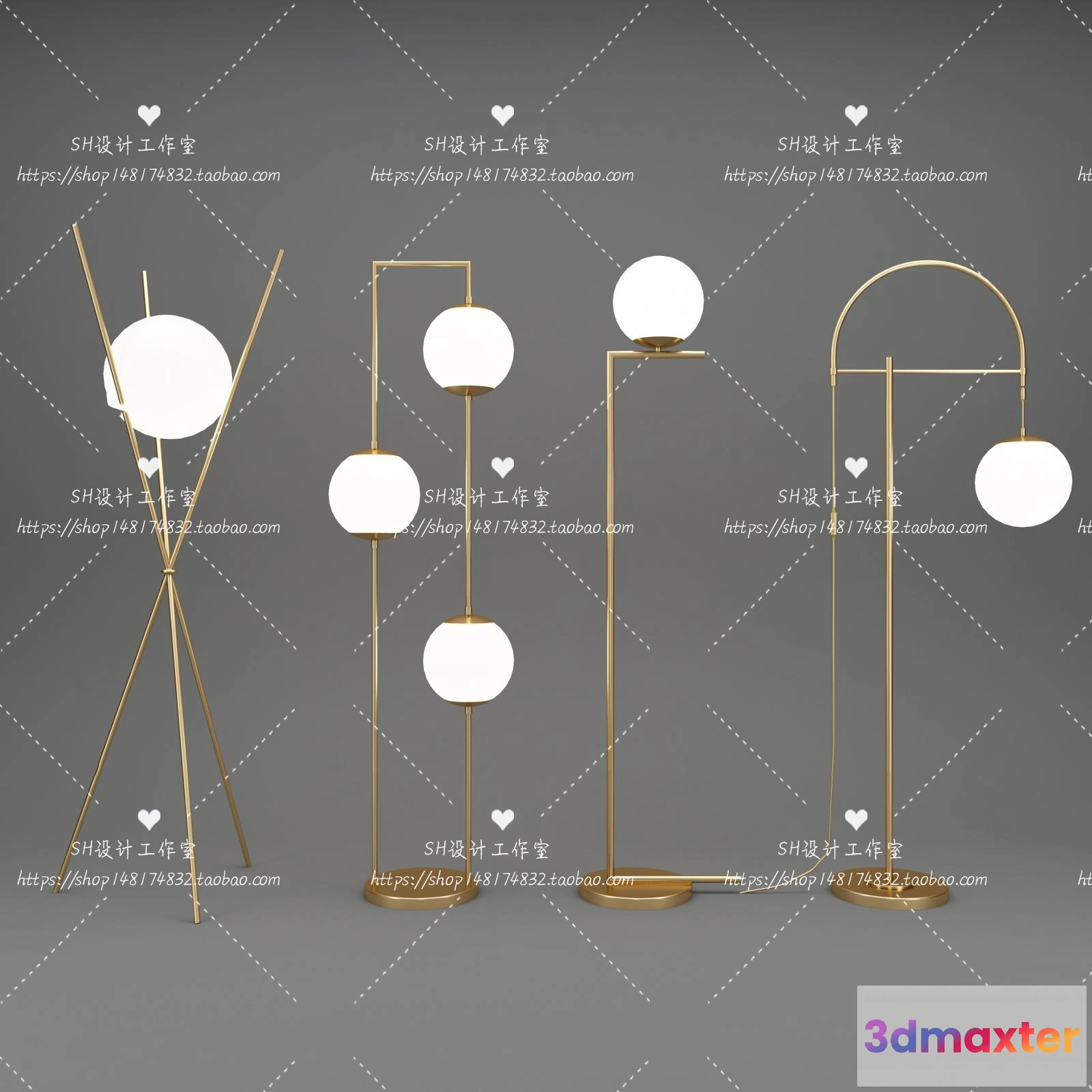 1140364 - Floor Lamps - 3D Models - 0038