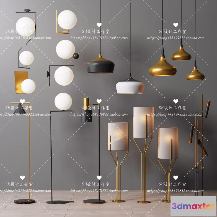 1140370 - Floor Lamps - 3D Models - 0041