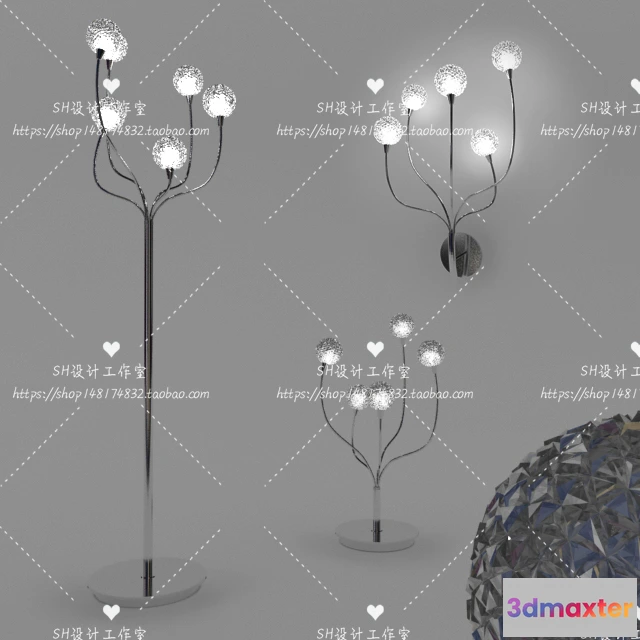 1140378 - Floor Lamps - 3D Models - 0045