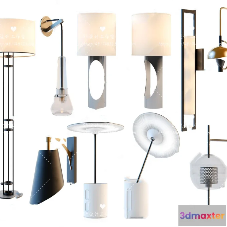 1140384 - Floor Lamps - 3D Models - 0048