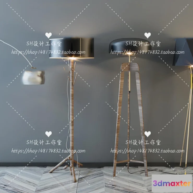1140406 - Floor Lamps - 3D Models - 0059