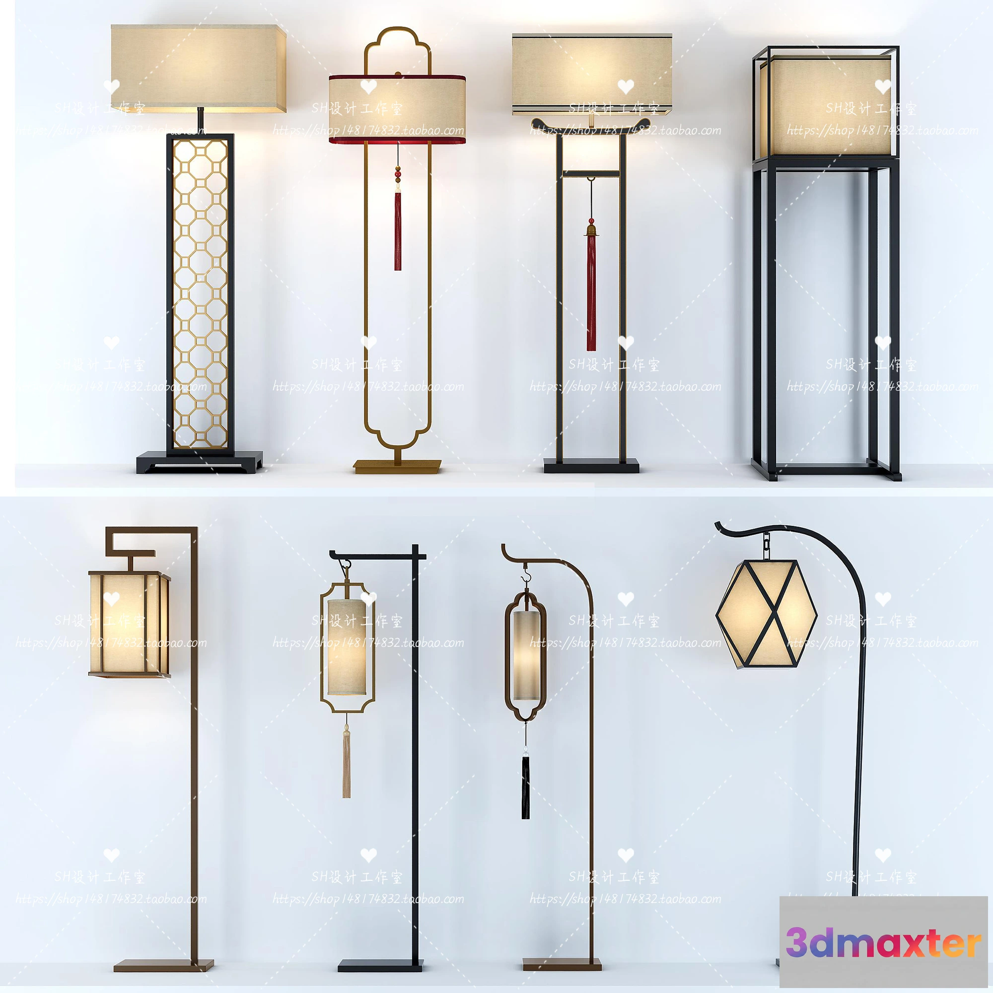 1140436 - Floor Lamps - 3D Models - 0074