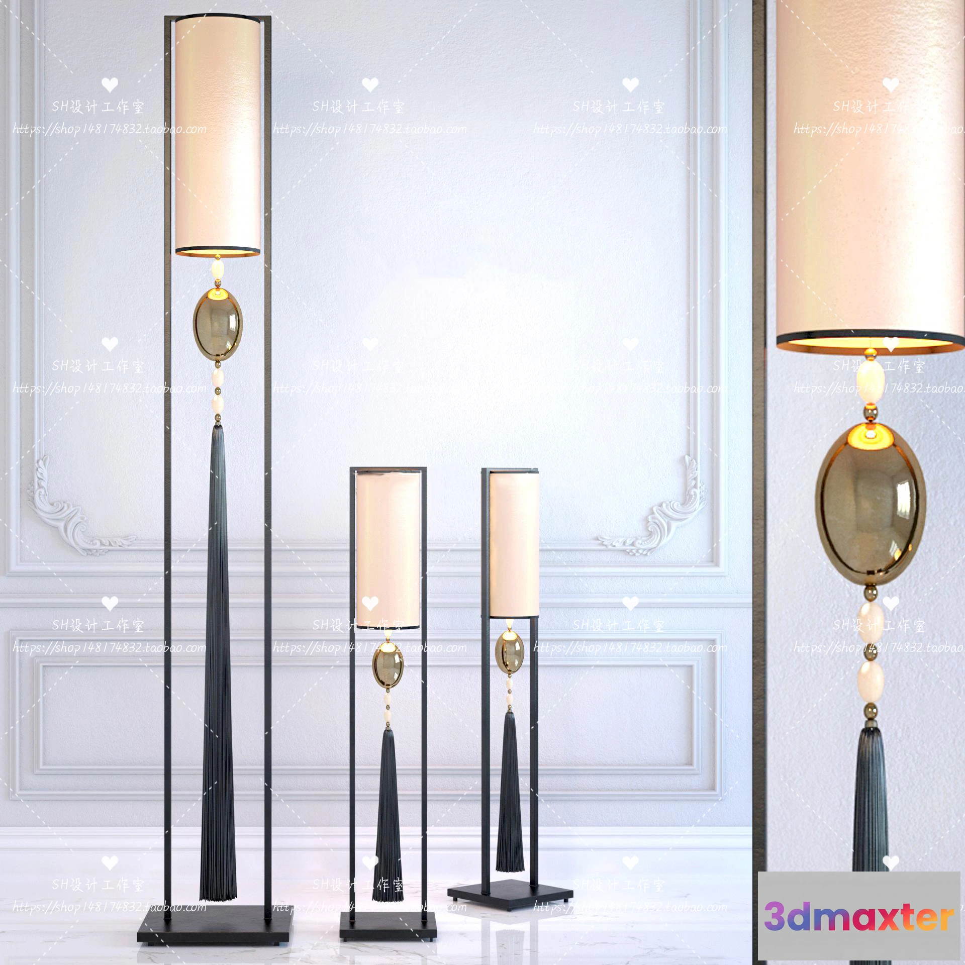 1140438 - Floor Lamps - 3D Models - 0075