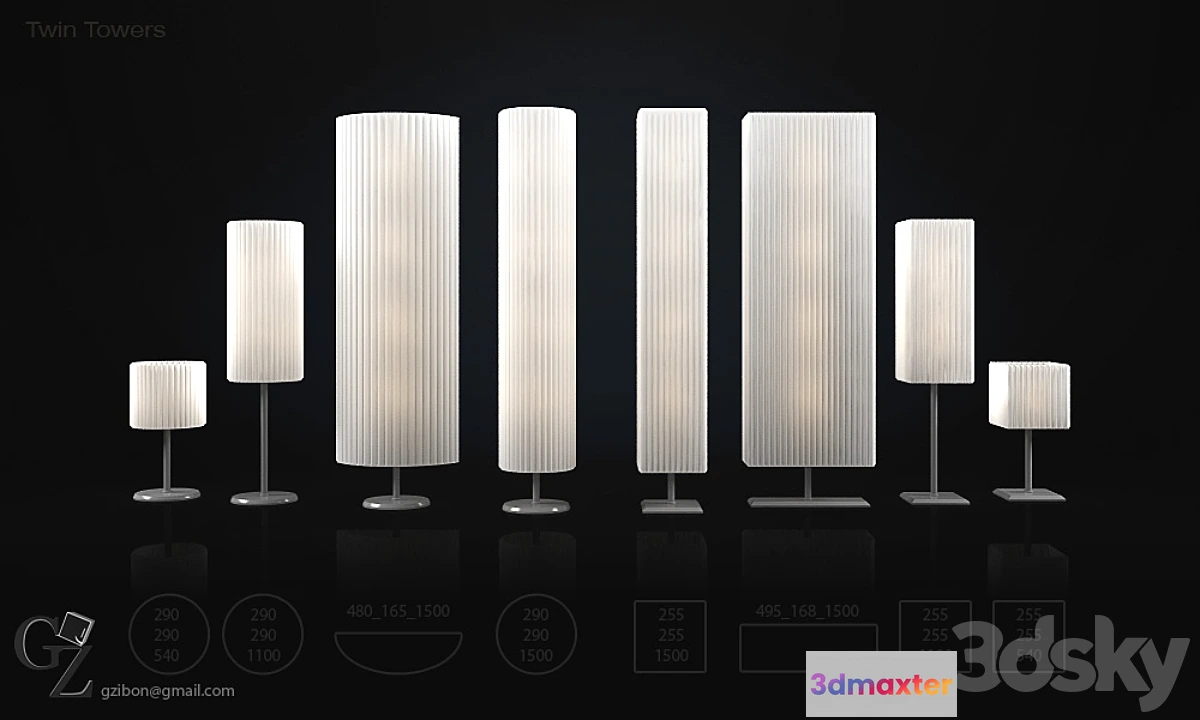 1270935 - Twin Towers - No.2 3D Max