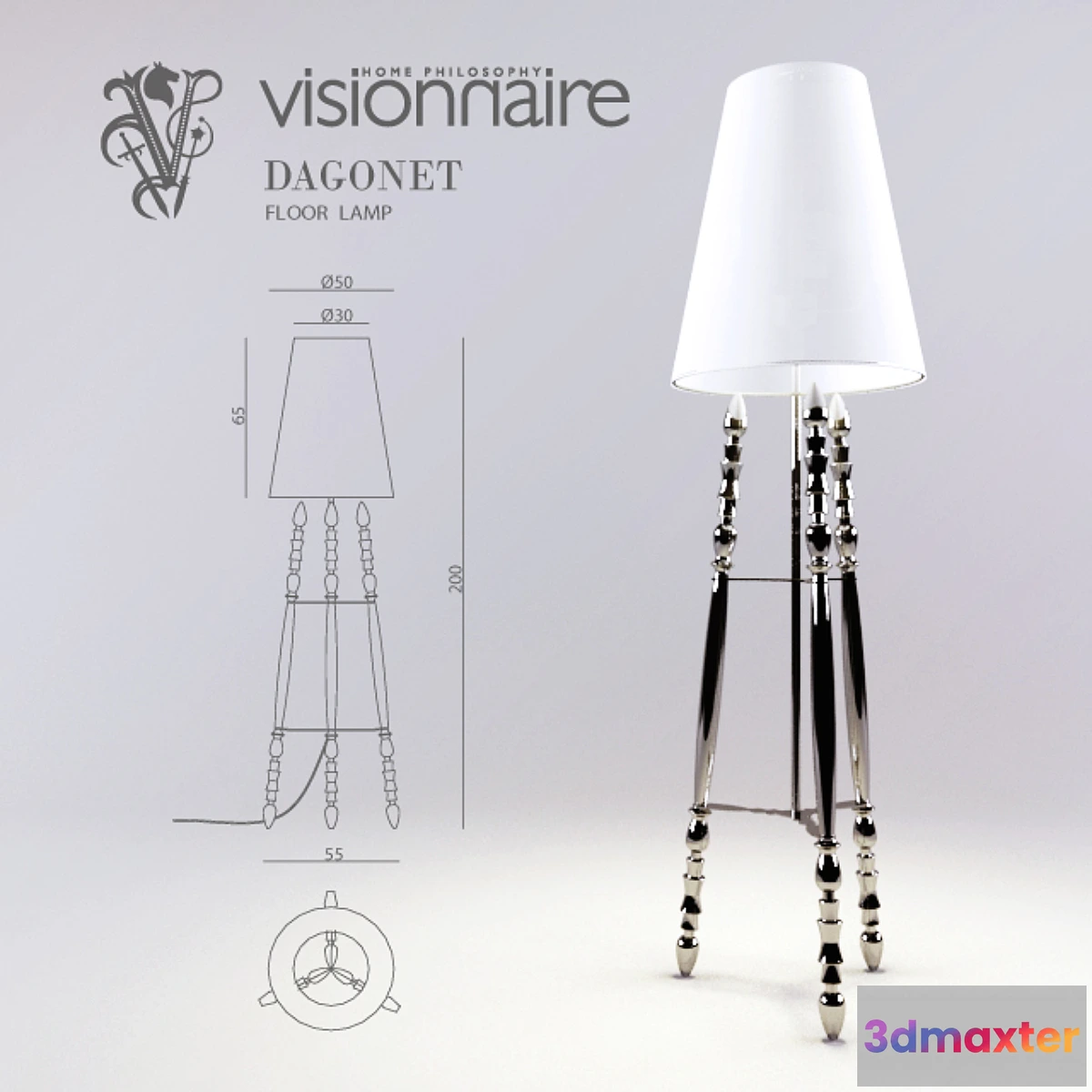1271337 - Visionnaire _ DAGONET - No.2 3D Max