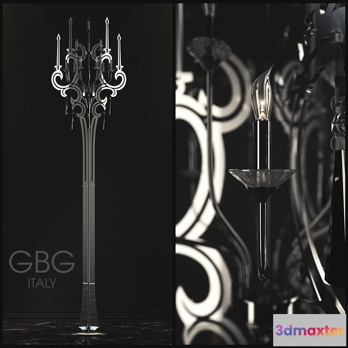 1274784 - GBG Floor Lamp 3D Max